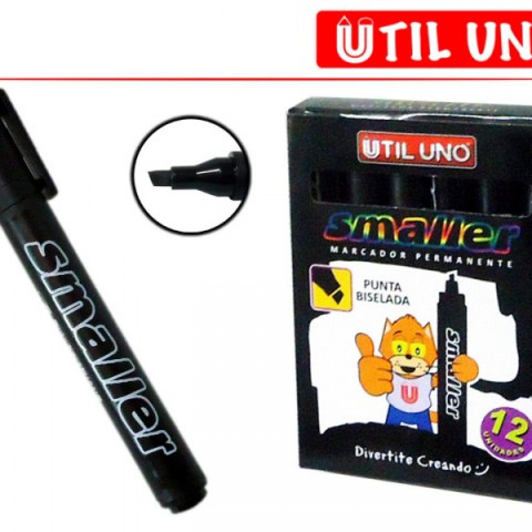 marcutil-uno-permanente-negro-punta-biselada-57449