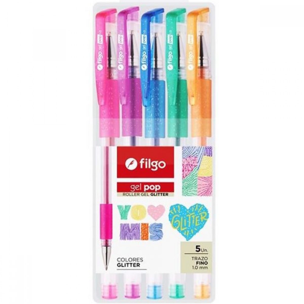 boligrafo-filgo-gel-pop-glitter-surtida-x-5-50795