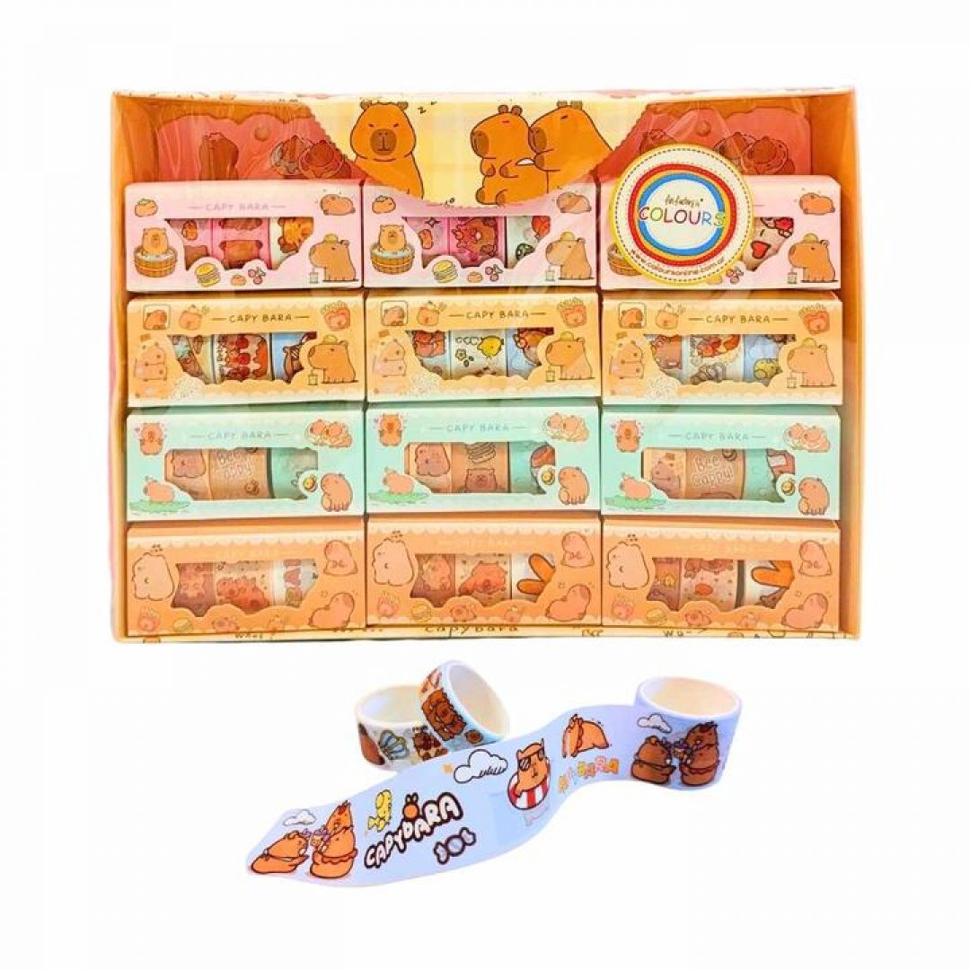 cinta-washi-tape-capybara-4-rollitos-2361