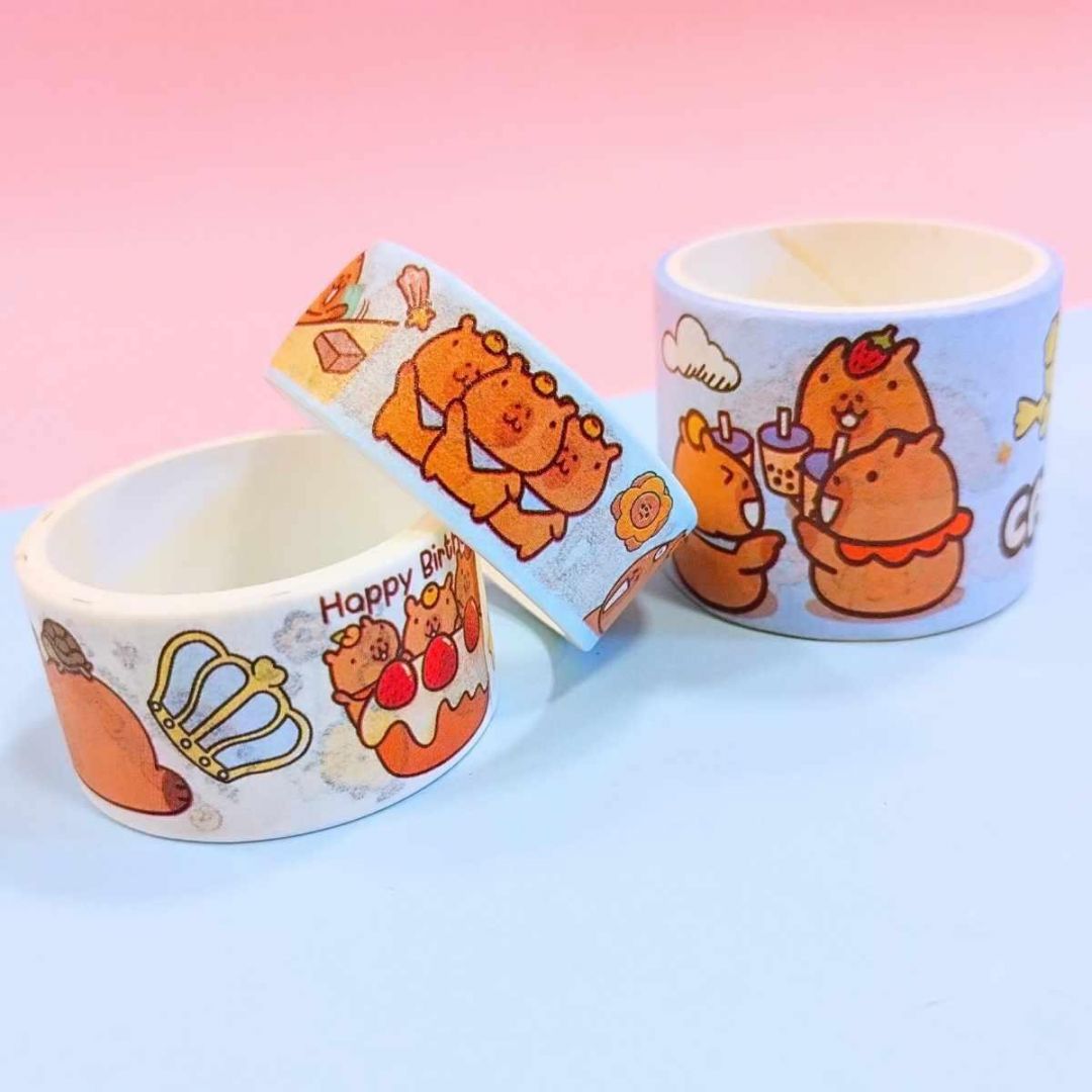 cinta-washi-tape-capybara-4-rollitos-2361