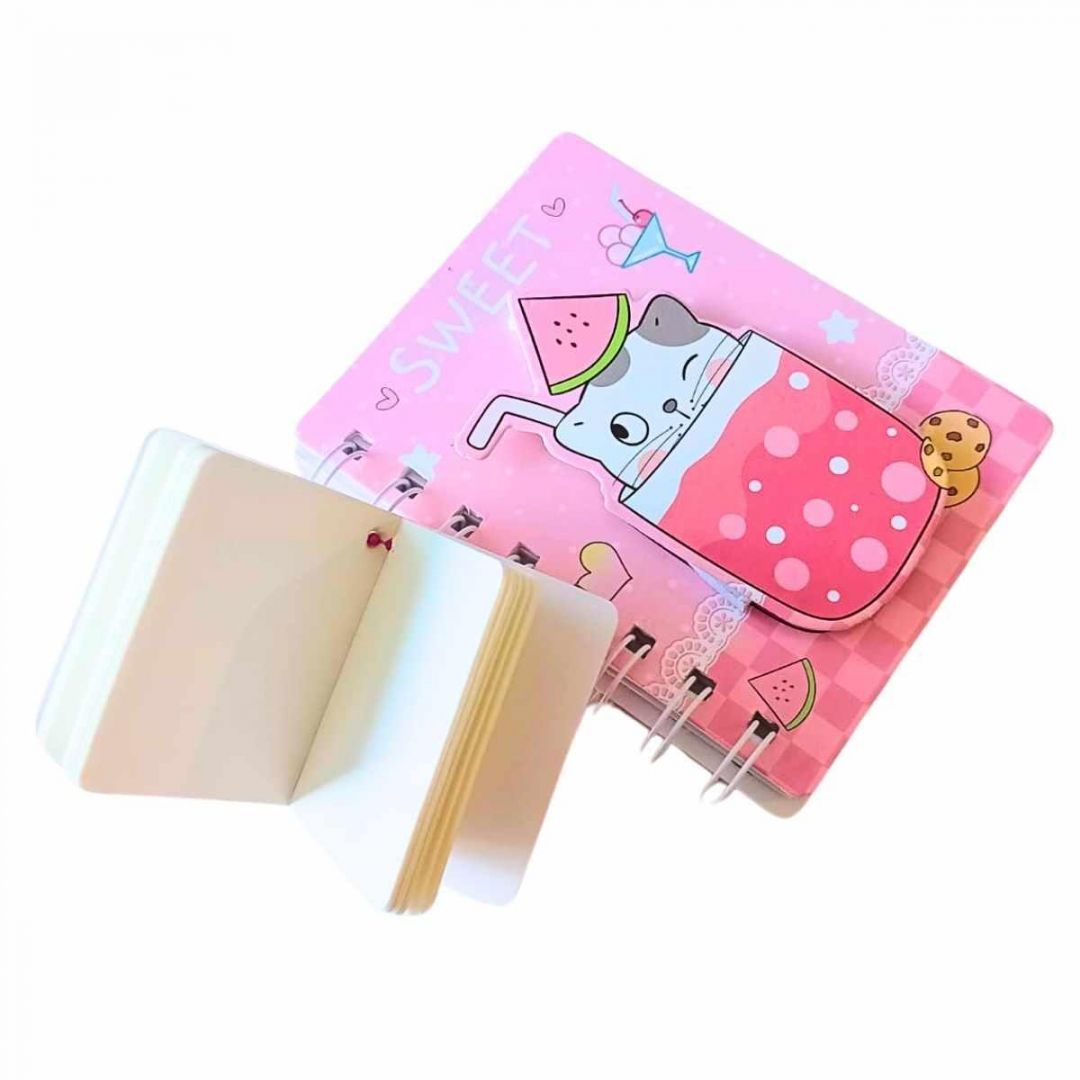 libreta-gatos-cmini-anotador-hojas-lisas-60-hojas-rayadas-colours-57421