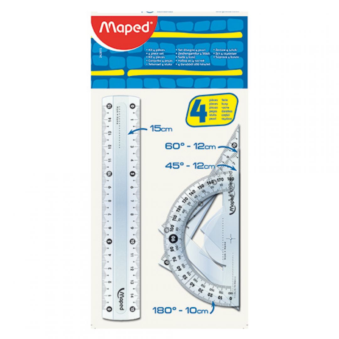set-de-geometria-maped-essent242-4-piezas-15-cm-57135