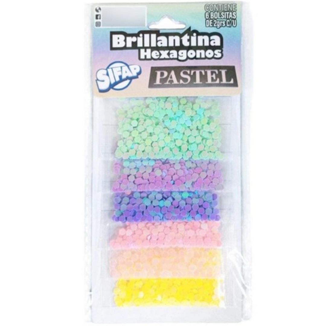 brillantina-sifap-surtida-x-6-hexagonos-pastel-56600