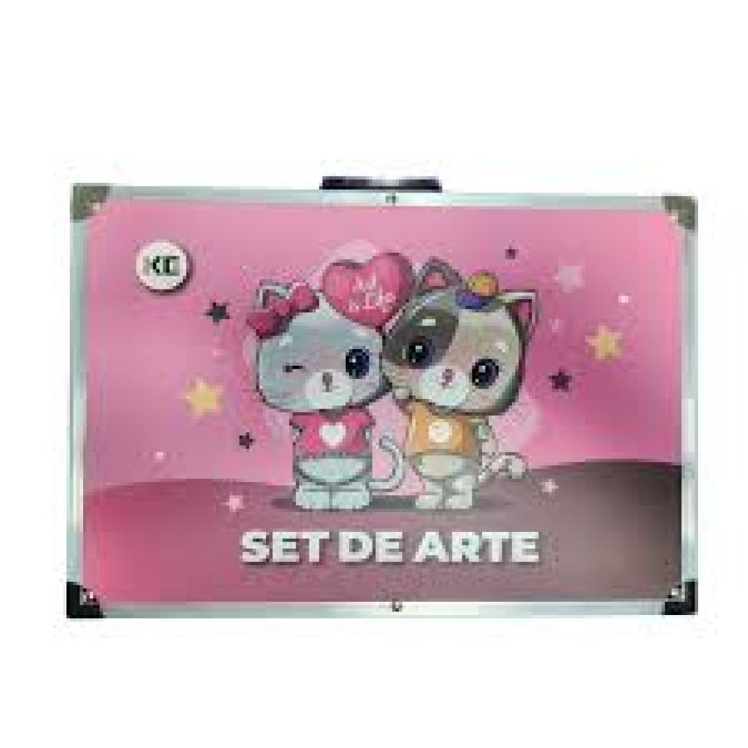 set-de-arte-x-145-piezas-kendra-valija-metalica-love-kitty-kendra-3887