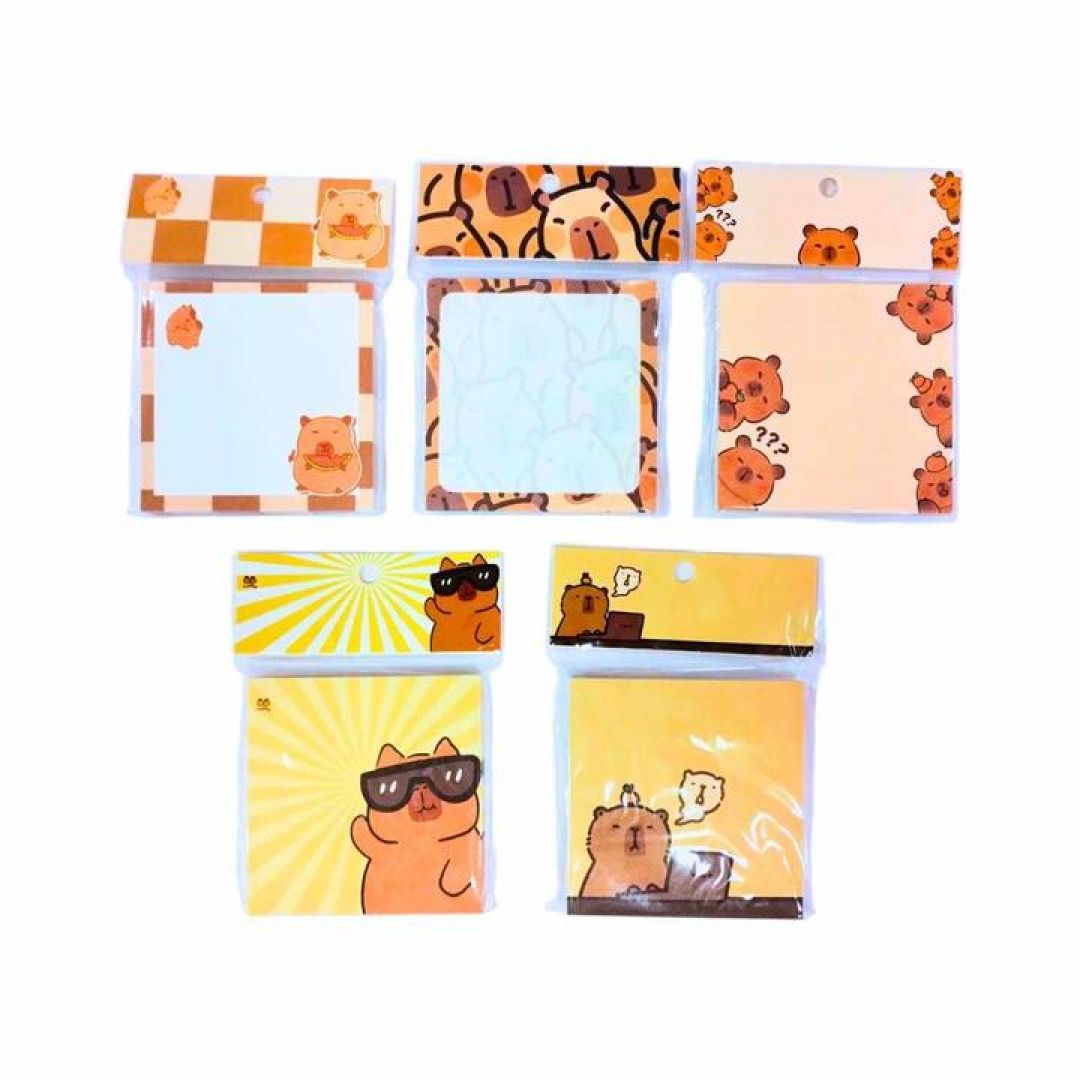 notas-adhesivas-capybara-80x80-mm-80-hojas-colours-811